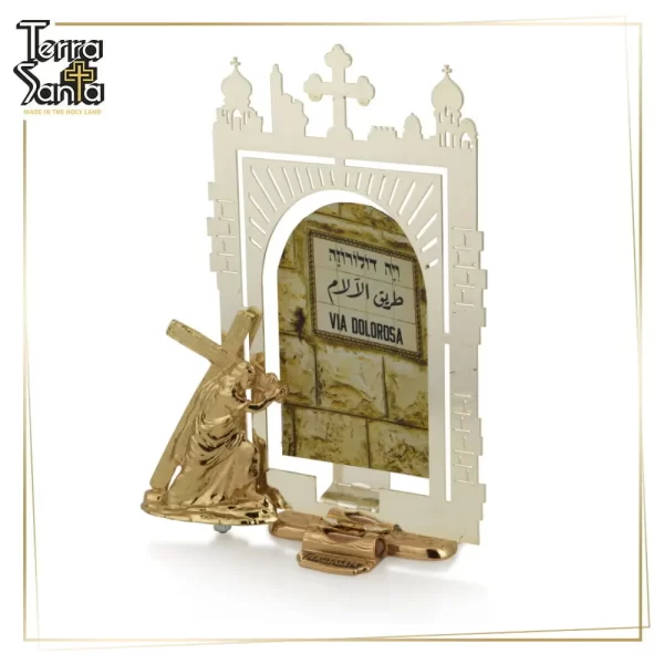 Orthodox 'Christ Carrying the Cross' Via Dolorosa Table Decor
