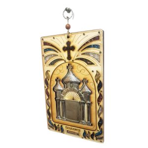 Eastern Orthodox Wall Art Decor Sterling Silver Plating
