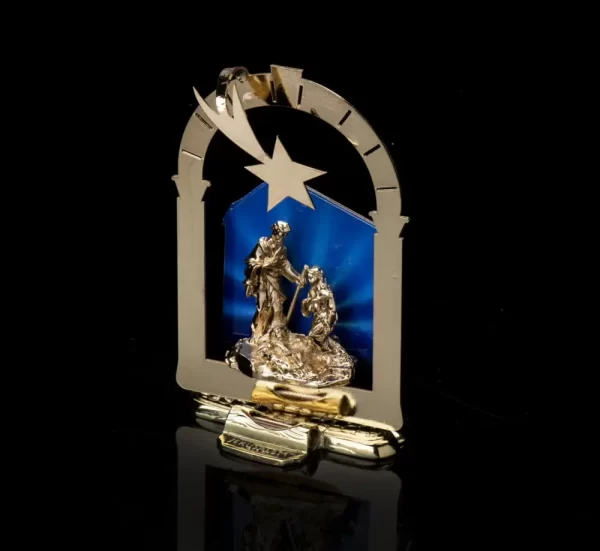 'Star of Bethlehem' Nativity Scene Table Decor Stand