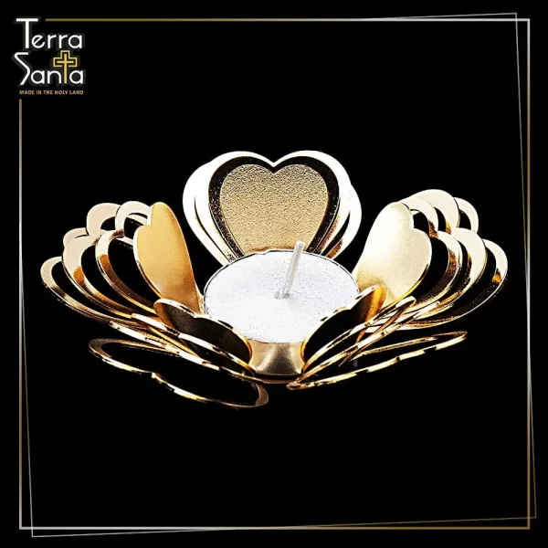 'OPEN YOUR HEART' Candle Holder