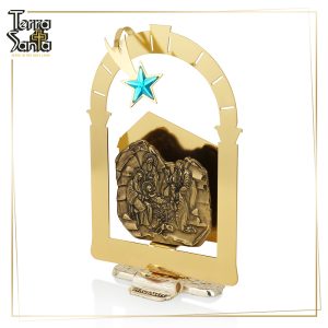 Nativity Scene 'Star of Bethlehem' Hand-Made Table Decor Stand