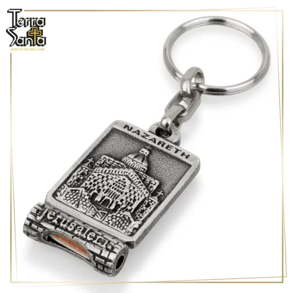'NAZARETH' Church of Annunciation Keychain