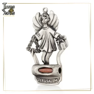 Christmas Ornament Baby Jesus SILVER plated