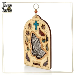 "Praying Hands" Wall Art Decor Silver Plating **Medium