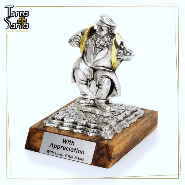 Table Decor Klezmer Hassidic Jewish Dancing Cymbal Musician