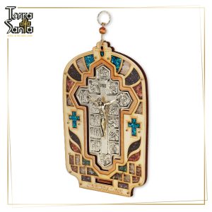 Crucifix Wall Art Decor INRI Jesus King of the Jews